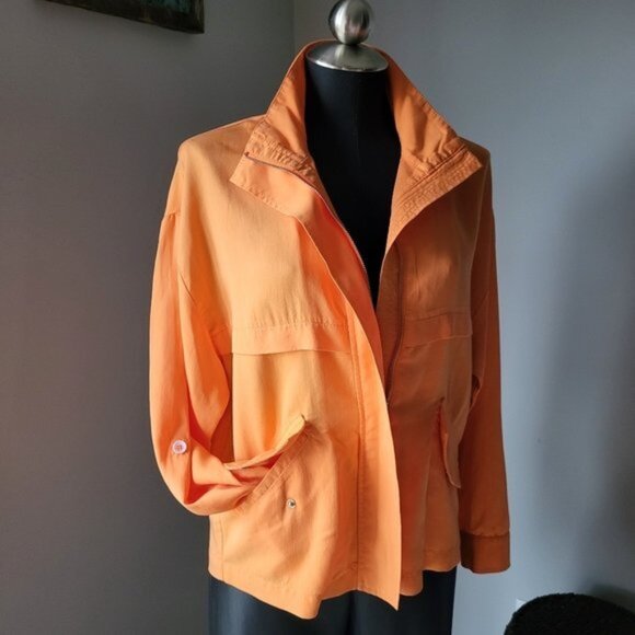 Renuar Sorbet Tencel Summer Jacket NWT Sz S_L - Picture 8 of 10